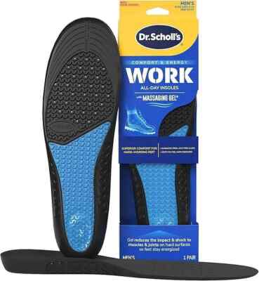 Dr. Scholl's Work All-Day Superior Comfort Insoles-Men's 8-14