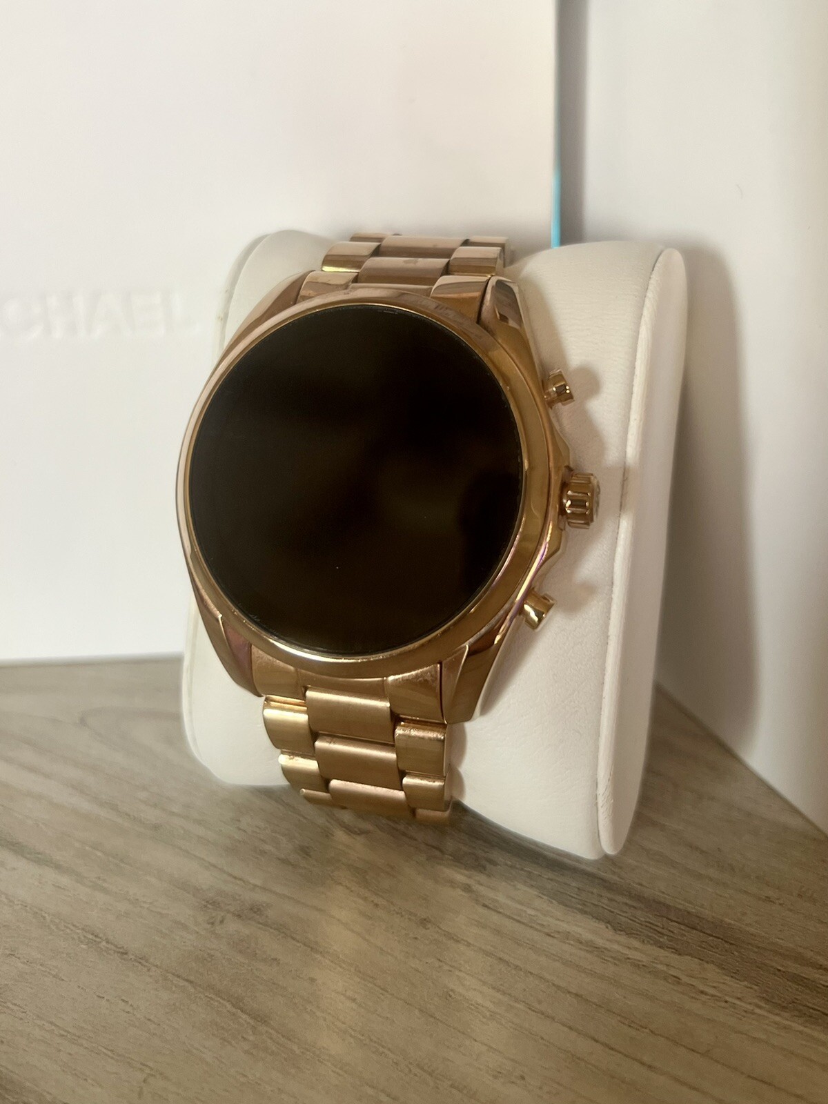 Michael Kors Bradshaw 2 Rose Gold-Tone and Acetate Smart Watch - (MKT5090)  for sale online | eBay
