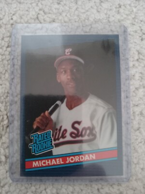 Sharp!!! 1990 Promo MICHAEL JORDAN Rated Rookie Donruss Baseball