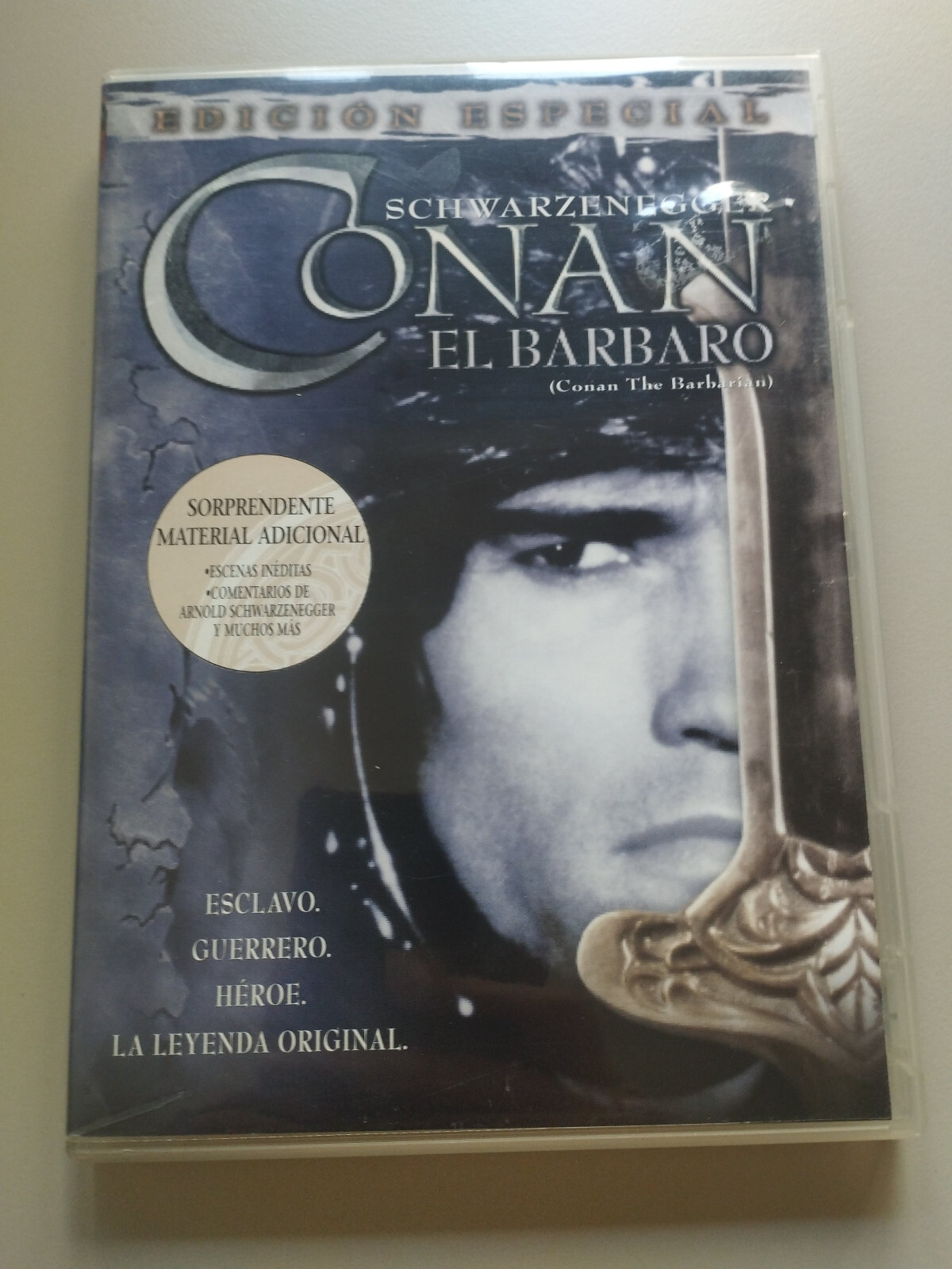 Conan El Barbaro Arnold Schwarzenegger - DVD + Extras Español Inglés Reg 2 Am