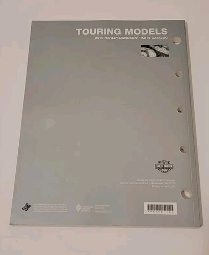 Harley Davidson 2010 TOURING Models PARTS CATALOG 99456-10 - Picture 6 of 12