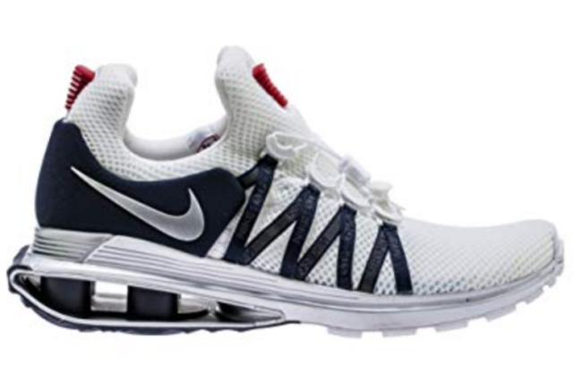 nike shox gravity silver