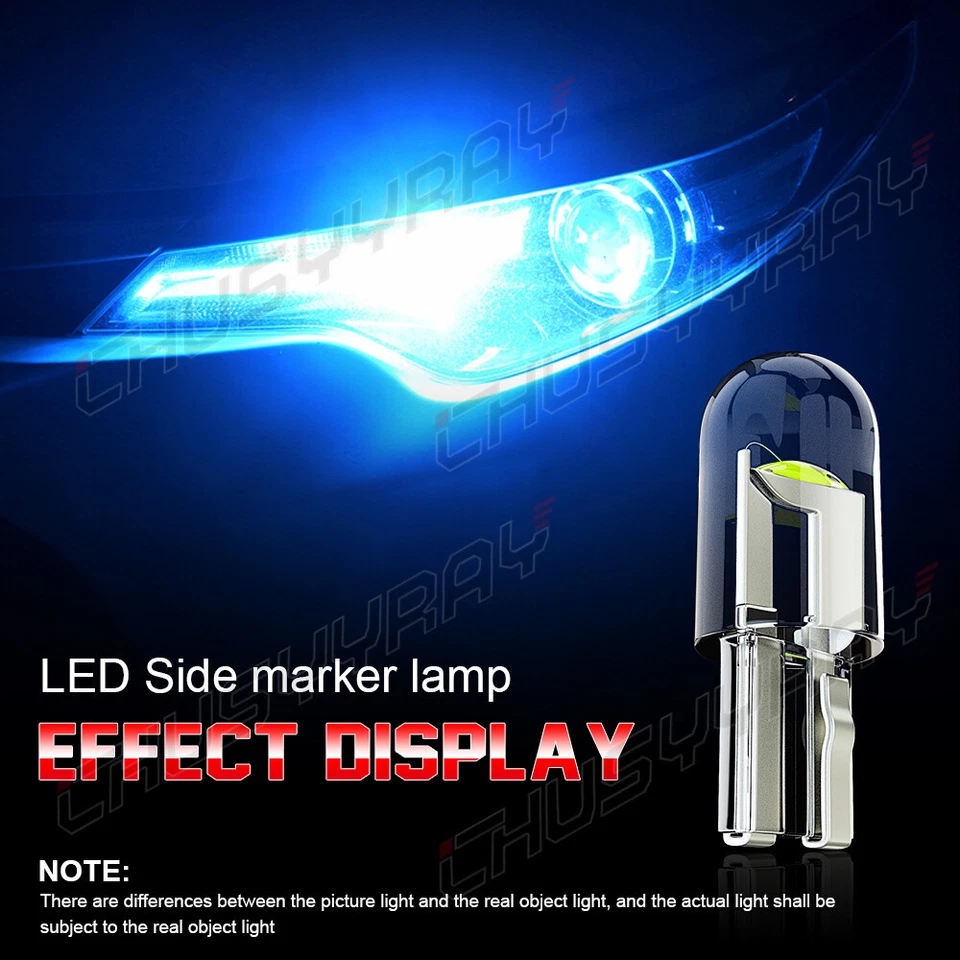 Bombillas LED azules para Nissan Cube NV200 Altima Máxima Sentra Serena 350Z Foto 4 de 4