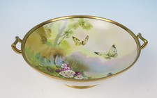 Beautifully Hand Painted Nippon Porcelain Bow...