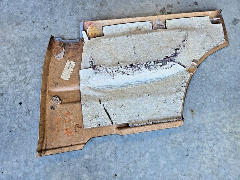 ⭐ 92-99 BMW E36 318ti хэтчбек задняя левая сторона двери карта панель крышка серый OEM - Изображение 4 из 4