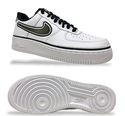 nike air force 1 black and white nba