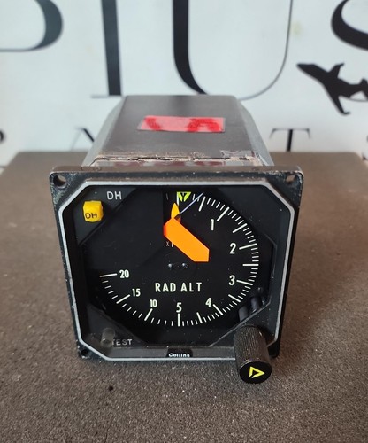 622-1204-003 - Collins 339H-4 Radio Altimeter Indicator - Used Part - 第 1/4 張圖片