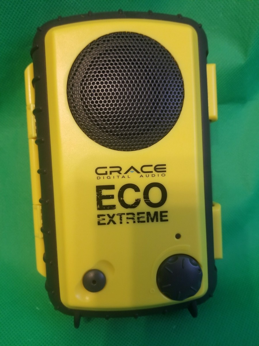 Eco Extreme Aux Waterproof Portable Speaker Case (YELLOW)