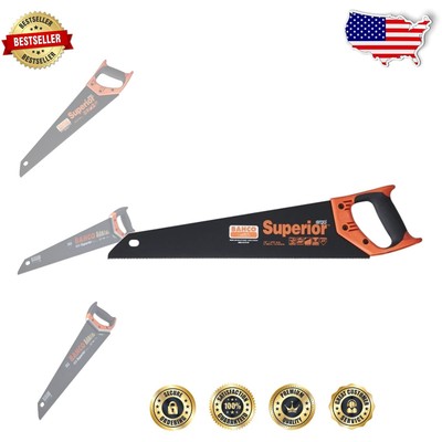Superior 22-Inch Hard Point Handsaw with Tooth Protector - Lightweight Design