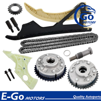 SET Timing Chain Kit Camshaft Phaser For BMW 120 316 525 X6 740 Z4 TCK22VVT N43