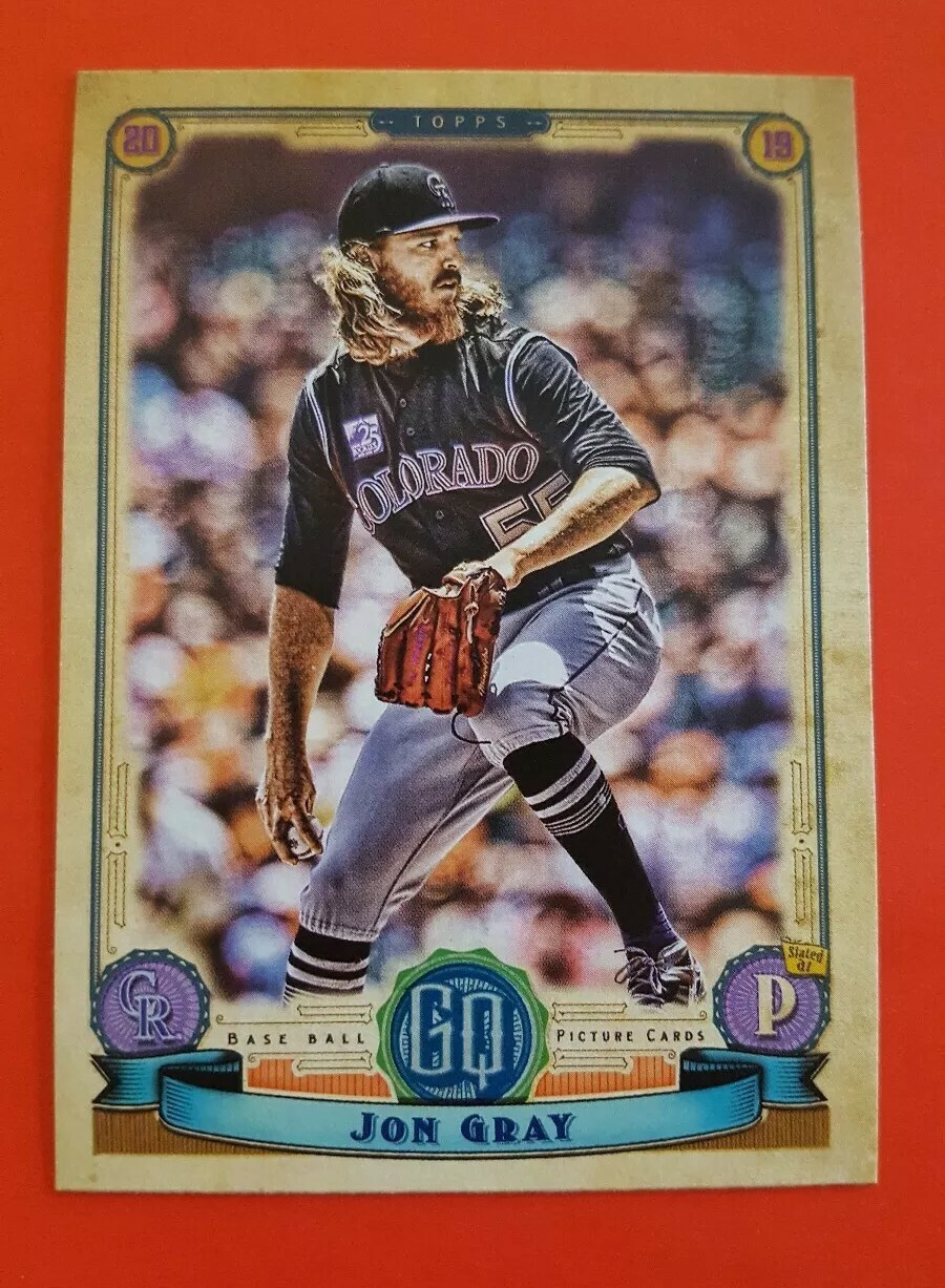 2019 Topps Gypsy Queen Jon Gray Card #240  Rockies     *198* 