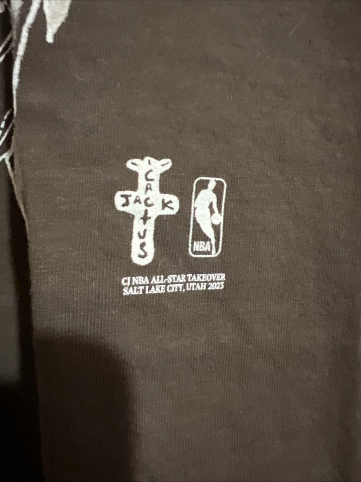 Travis Scott x NBA All Star Tee Size Small RARE Preowned - Image 2 of 4