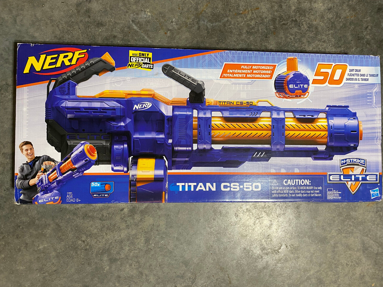 Nerf E2865 Titan 50-Dart Toy Blaster sale online | eBay