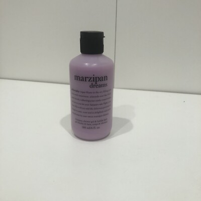 PHILOSOPHY ~ MARZIPAN DREAMS SHAMPOO / SHOWER GEL / BUBBLE BATH ~ 6 OZ