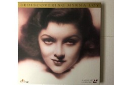 REDISCOVERING MYRNA LOY - LASERDISC - NRMT cond. - 4 disc box
