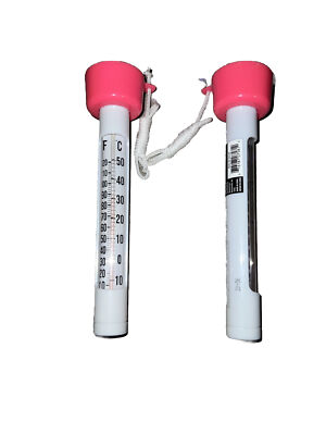 2 New MainStays Pool & Spa Floating Thermometer.