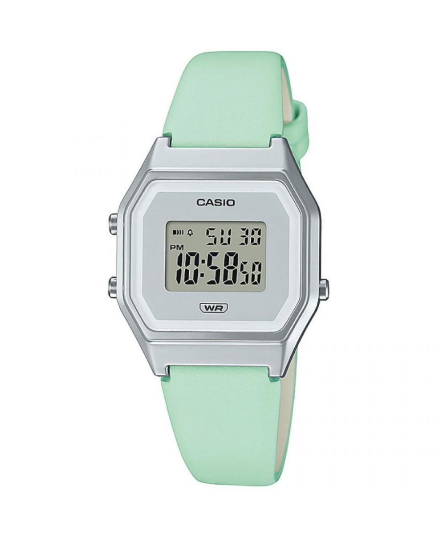 Reloj digital de cuarzo para mujer Japón alarma CASIO LA680WEL-3EF esfera gris 33 mm