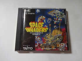 SPACE INVADERS NEC PC ENGINE PCE TAITO 1990 TP02008 Hu Card NTSC-J From Japan