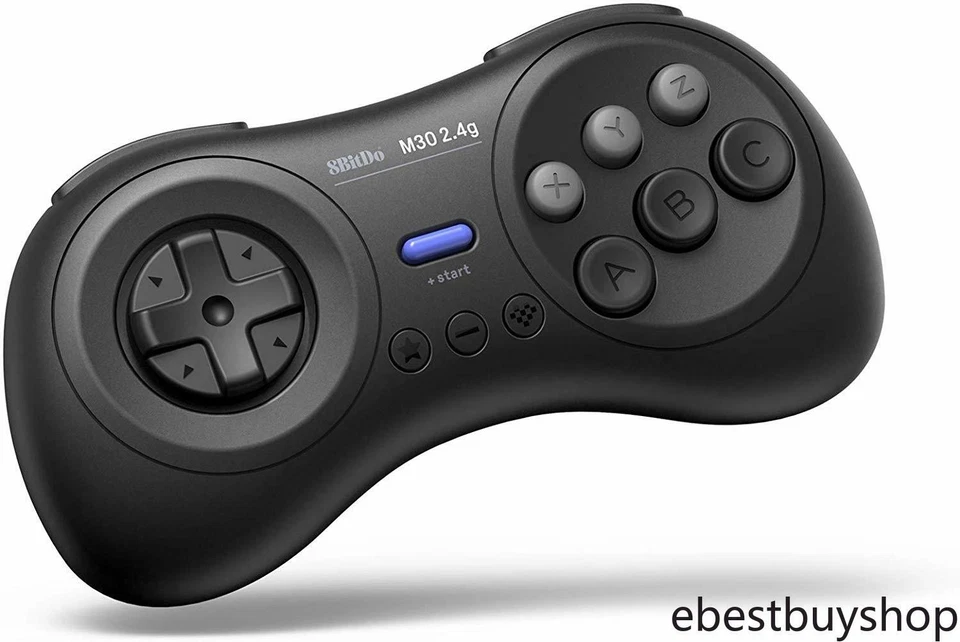 8Bitdo M30 2.4G Wireless Gamepad for Sega Genesis Mini and Mega Drive Mini - Image 3 of 4