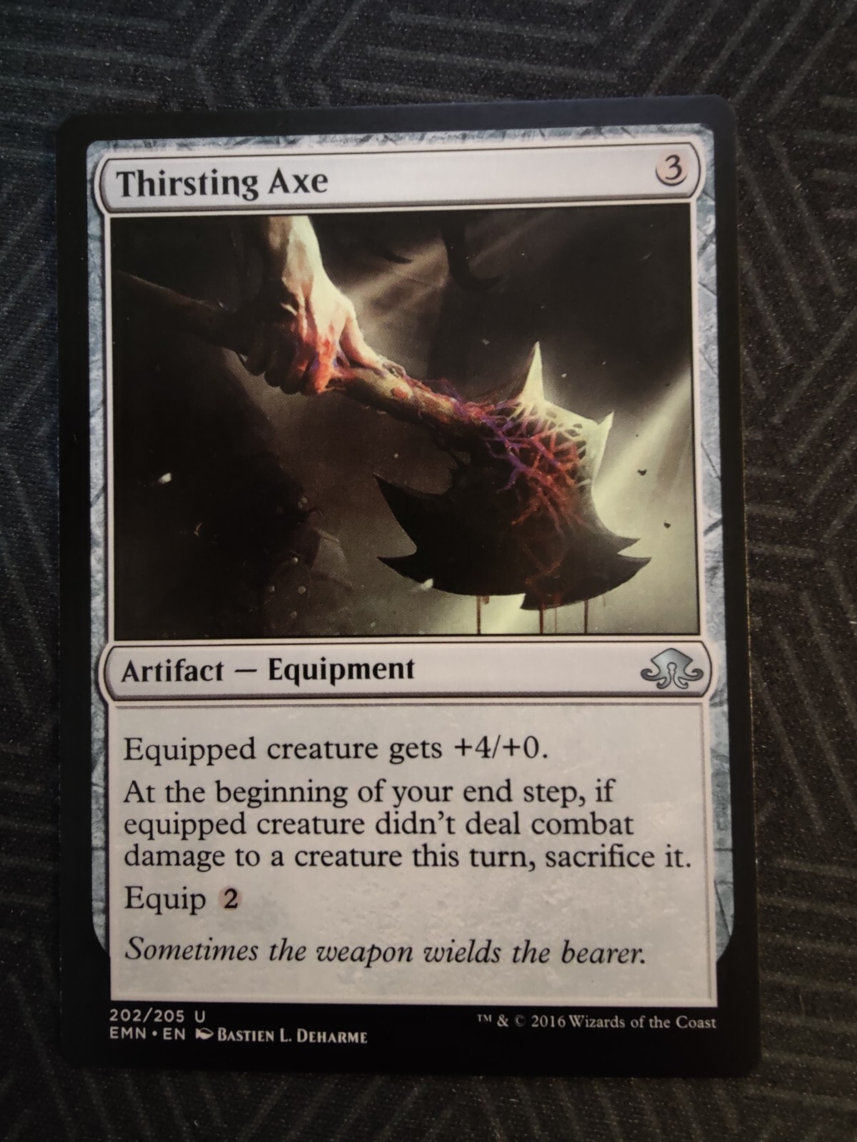mtg thirsting axe eldritch moon