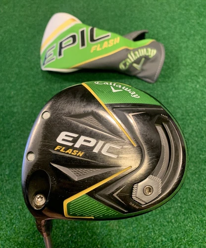LH Callaway Epic Flash Driver 10.5* Project X Regular Flex Graphite Shaft W/HC