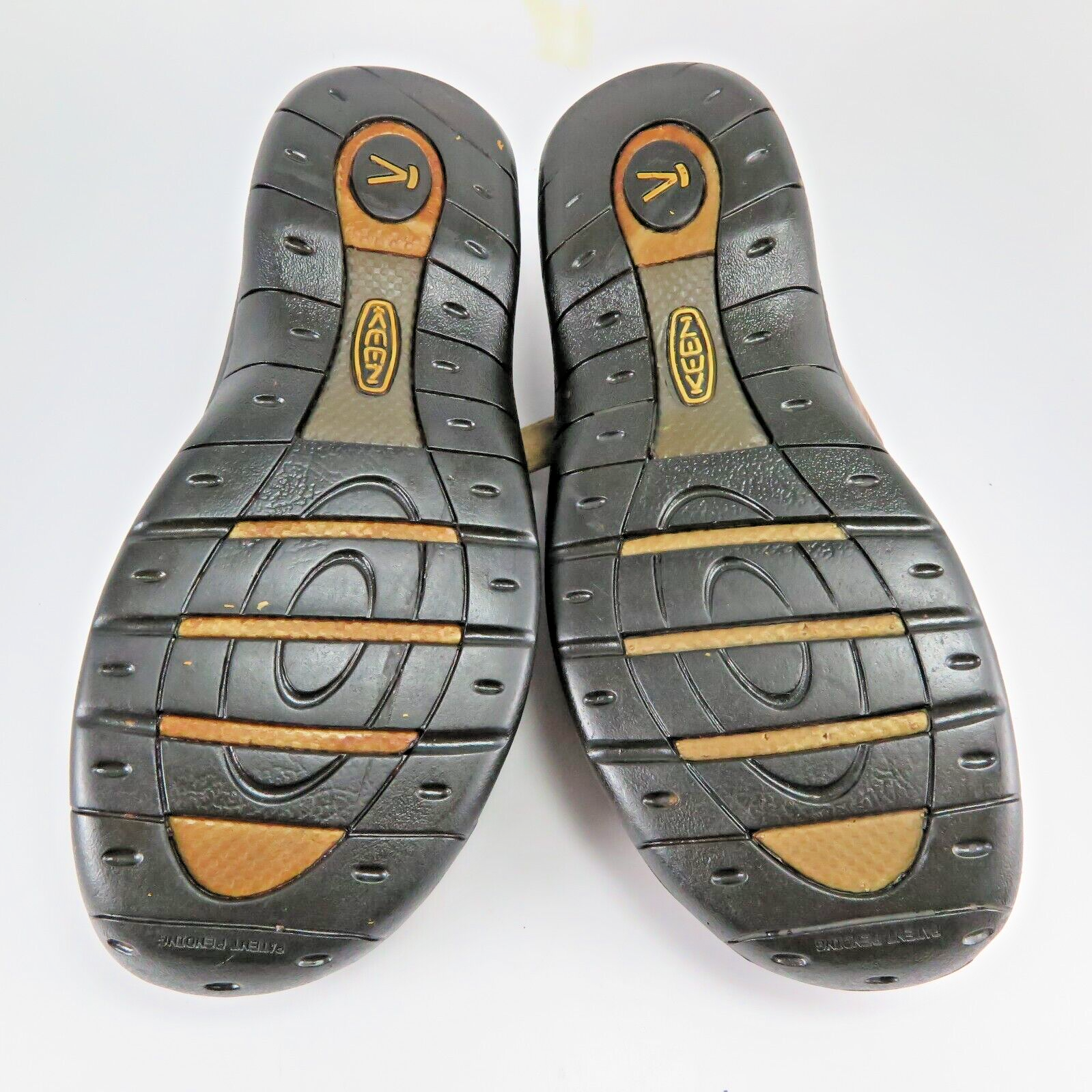 Mocassini ballerine vintage ~ KEEN Cigar Mary Janes da donna taglia 8M in pelle marrone