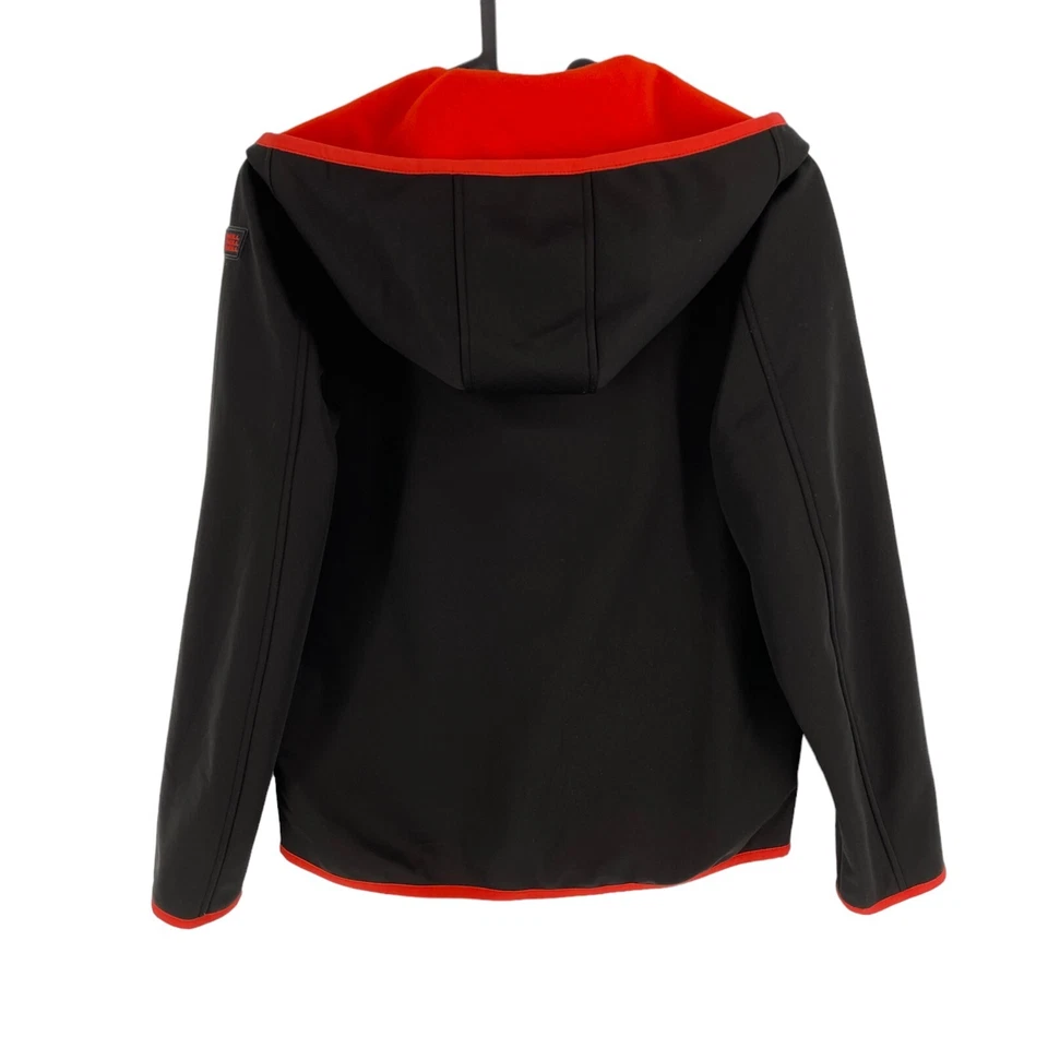 O'Neill Boys Black Soft Shell Hooded Jacket Size 12 Years 152 cm - Image 3 of 4