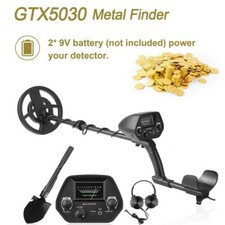 LCD Display Metal Detector Waterproof Gold Finder Hunter Deep Sensitive Coil