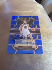 2023-24 Panini Select KLAY THOMPSON Blue Silver Prizm Concourse #3 Warriors