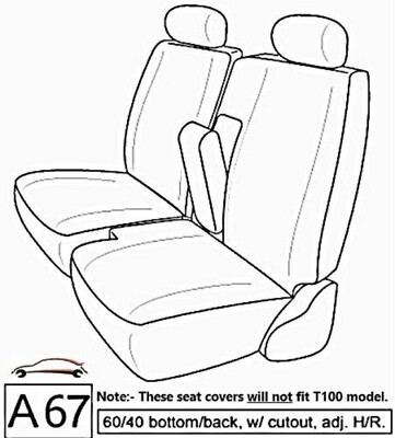 Las Mejores Ofertas En Fundas De Asiento Para 1996 Toyota Tama