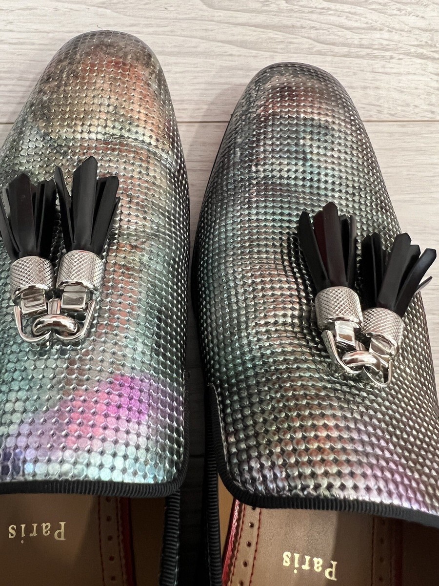 Christian Louboutin Rivalion Pointille Loafers | eBay