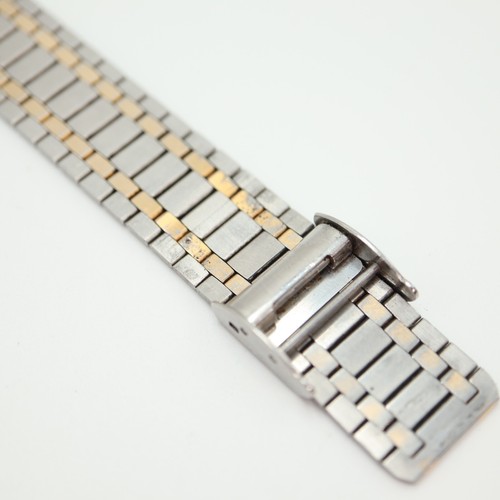 Vintage Pulsar Mens Watch 35mm Gold Tone White Day Date Y513-6059 w New Battery - Picture 20 of 22