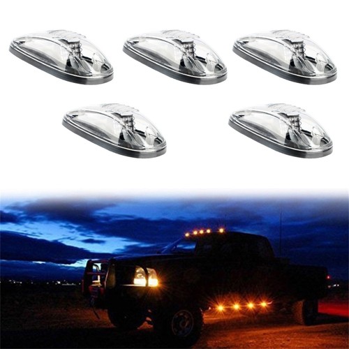 5PC Cab Lights For Truck Cab Roof Running Top Marker Lights Wire Lights Replace - Picture 9 of 18