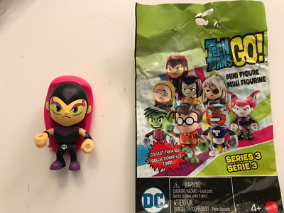 Mattel TEEN TITANS GO Series 3 Blind Bag Mini Figure w/ Package
