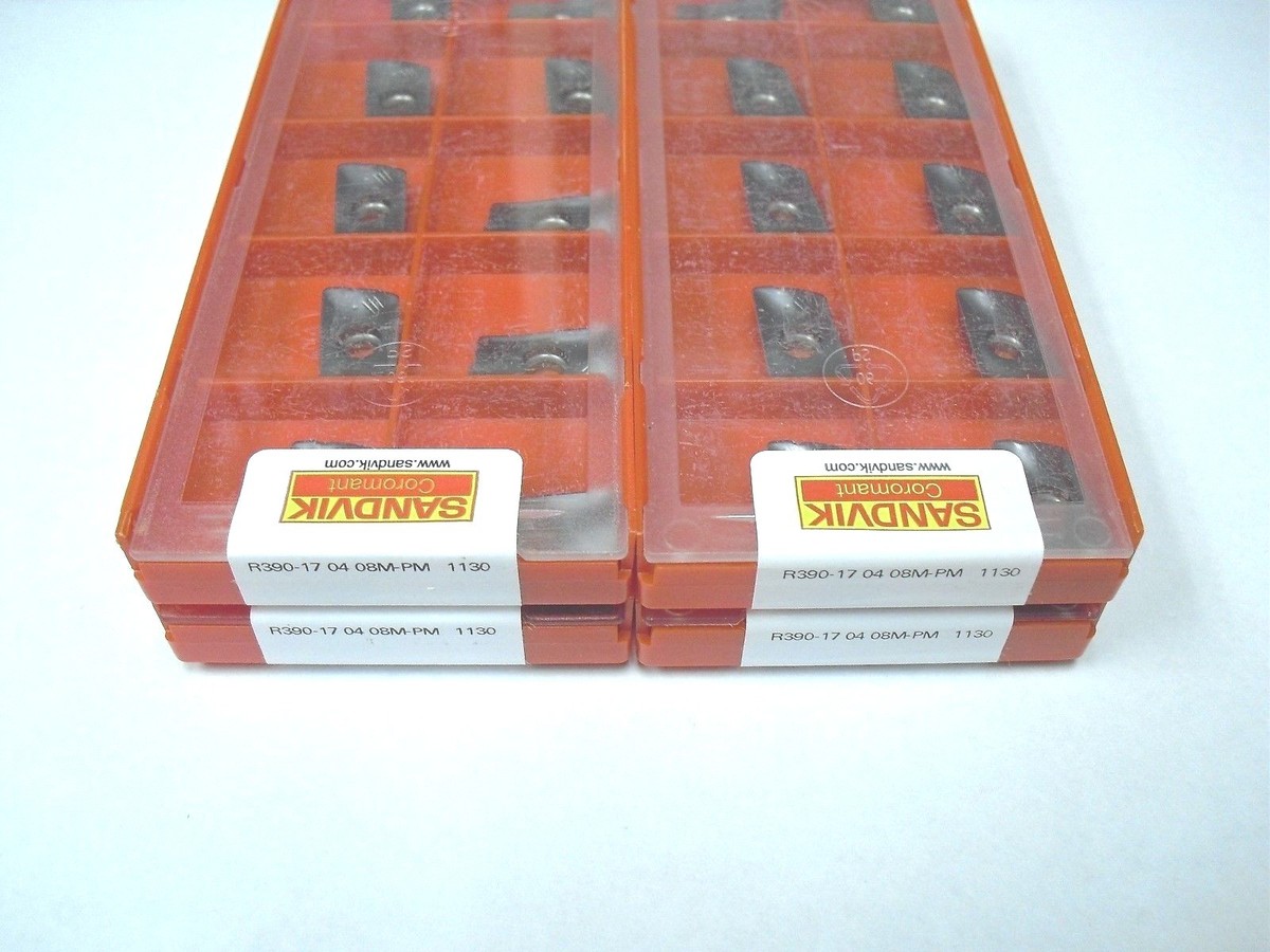 R390 17 04 08M PM 1130 SANDVIK Insert **10PCS** Genuine | eBay