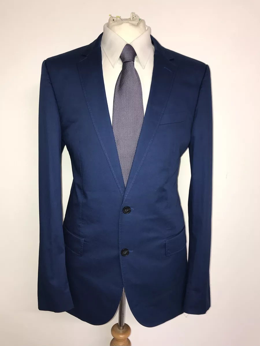 Hugo boss cotton suit deals