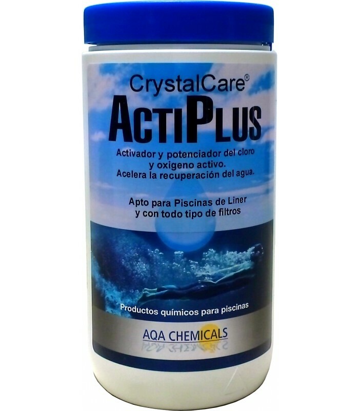 Actiplus 1 kg. Activador Cloro y Bromo CrystalCare