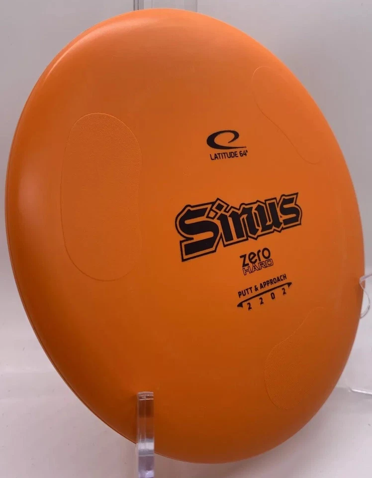 Latitude 64 Zero HARD Sinus Rare OOP Old Run! w/ Grip Zones New Disc Golf Putter - Image 4 of 4