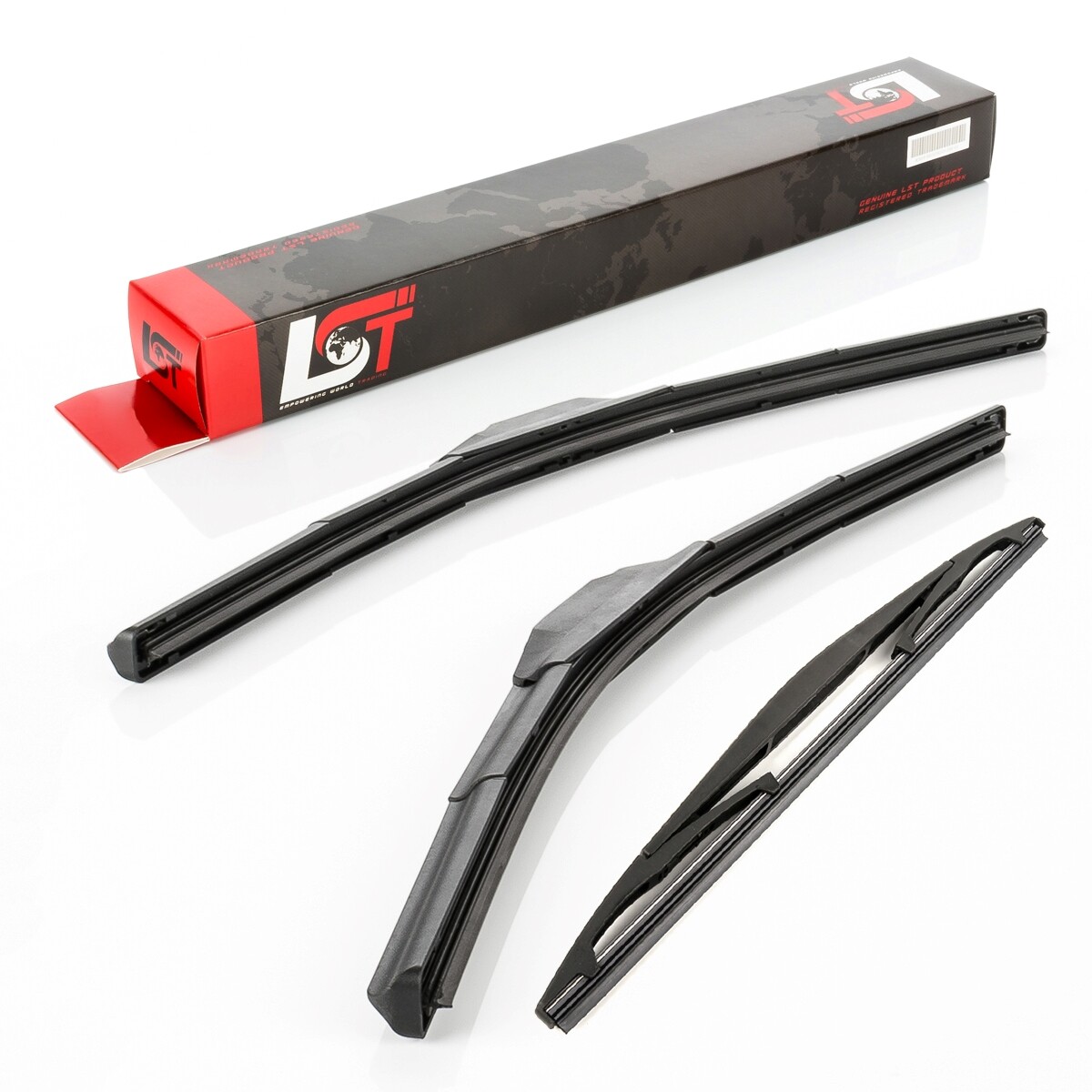 Windshield Wiper Blade Set Front + Rear for Cadillac Escalade 2009-2013
