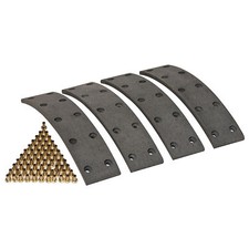 Bremsbeläge Satz 4 Stck Handbremse für Deutz D 6806-7807 DX 80 85 86 AgroXtra