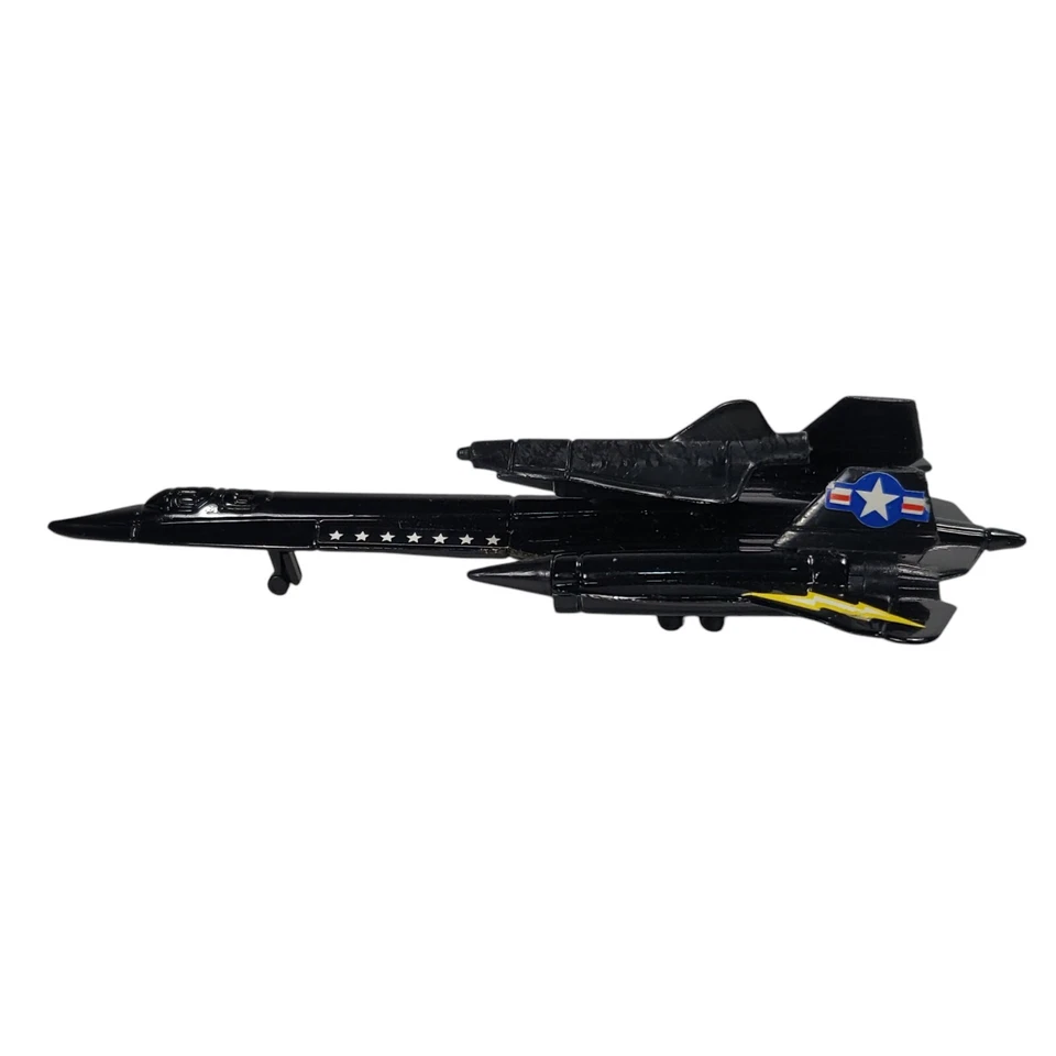 Lockheed SR-71 Blackbird Шпионский Самолет С Дроном Литая Копия от Road Champs - Изображение 3 из 4