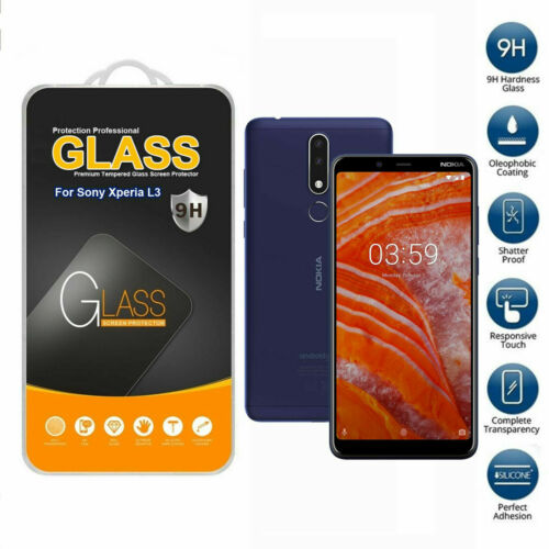 Pour Nokia 3.1 Plus Protection Écran en Verre Trempé - Photo 3 sur 12
