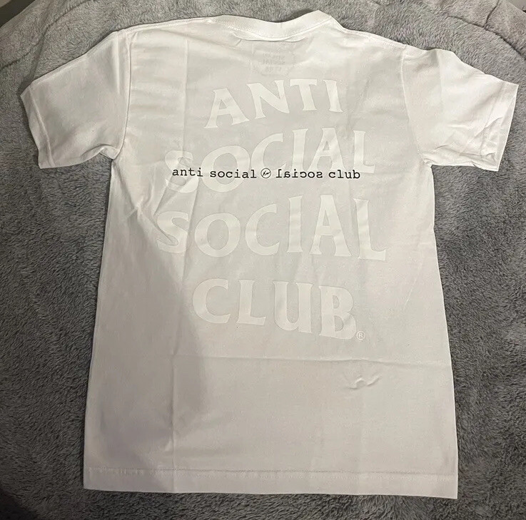 アンチソーシャル TシャツFRAGMENT Type A White Tee Anti Social Social Club X Fragment Type A Tee White (Small) | eBay