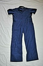 WALLS MASTER NAVY BLUE LIGHTWEIGHT SS Work UTILITY COVERALLS 48 TALL Men s EUC