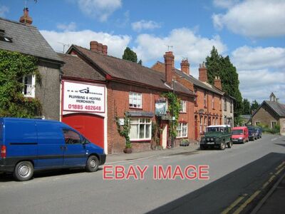 PHOTO  THE OLD RAILWAY INN BROMYARD A FORMER PUB NOW PART OF B&M JOHNSON PLUMBIN