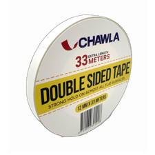 DOUBLE SIDED TAPE CLEAR TAPE STRONG CRAFT ADHESIVE 12MM 24MM 45MM x 33M