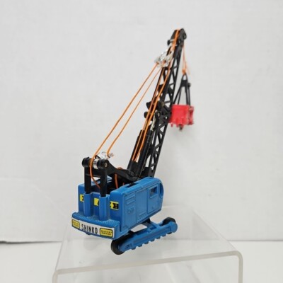 VINTAGE TIN TOY P&H COBE 670-TC TRUCK CRANE Made in Japan HO