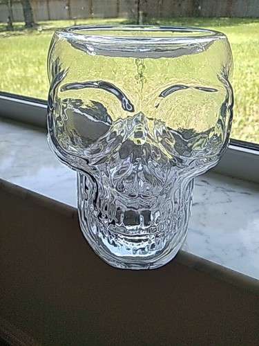 Bath and Body Works Glitzer beleuchtet Totenkopf Standfuß Kristall Halter Neu im Karton Rarität