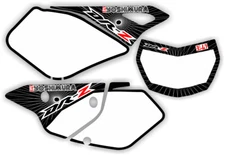 Suzuki DRZ400 Number Plate Backgrounds 400sm drz400sm Drz 400 SM Decals Graphics