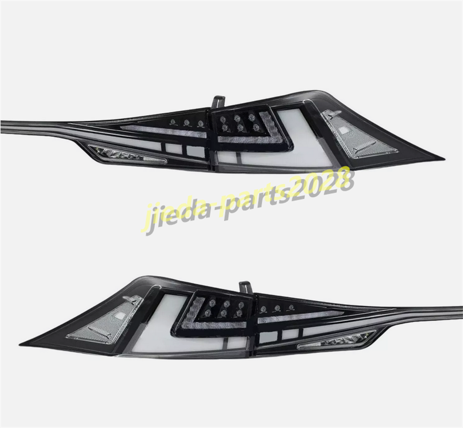 Clear RGB LED Tail Lights For Lexus IS250 300 350 F 2014-2020 w